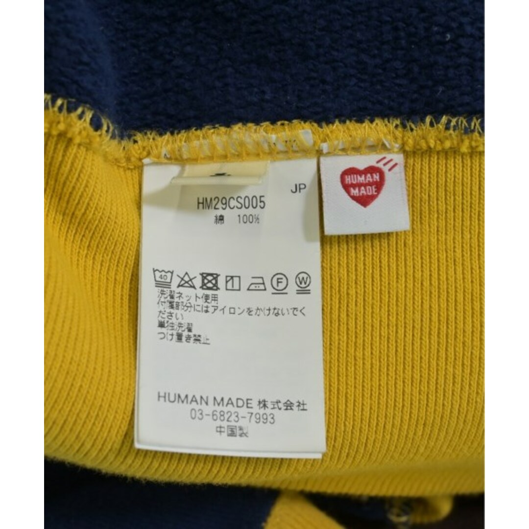 HUMAN MADE - HUMAN MADE ヒューマンメイド スウェット L 紺x HUMAN MADE - HUMAN MADE ヒューマンメイド スウェット L 紺x