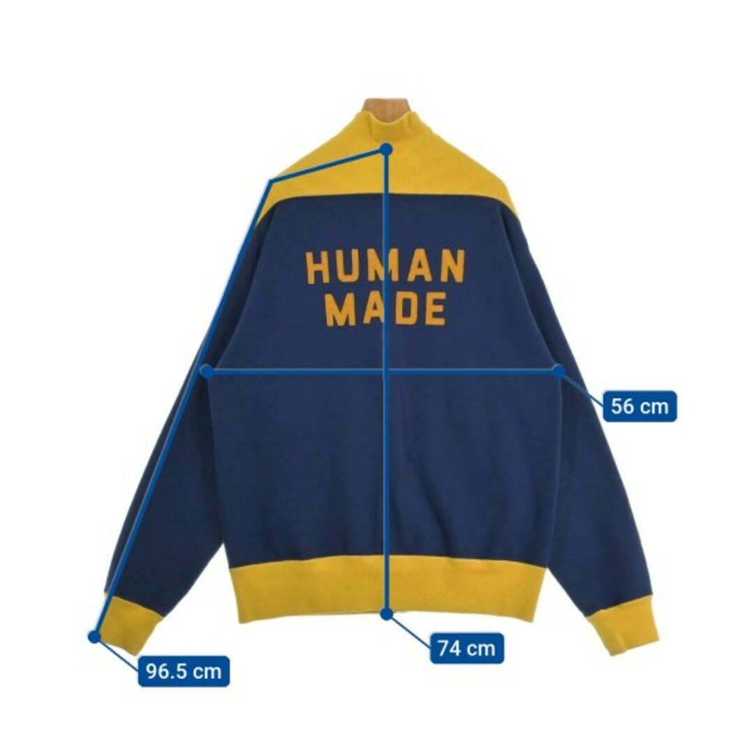 HUMAN MADE - HUMAN MADE ヒューマンメイド スウェット L 紺x HUMAN MADE - HUMAN MADE ヒューマンメイド スウェット L 紺x