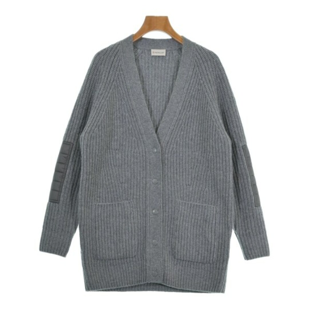 MONCLER - MONCLER モンクレール カーディガン XS グレー 【古着 MONCLER - MONCLER モンクレール カーディガン XS グレー 【古着