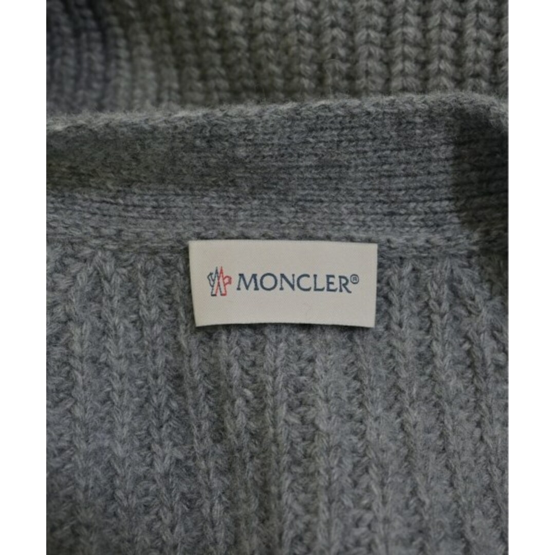 MONCLER - MONCLER モンクレール カーディガン XS グレー 【古着 MONCLER - MONCLER モンクレール カーディガン XS グレー 【古着