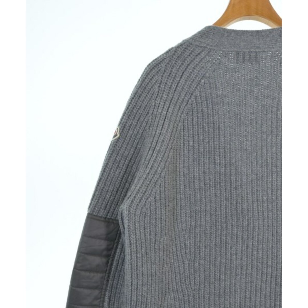 MONCLER - MONCLER モンクレール カーディガン XS グレー 【古着 MONCLER - MONCLER モンクレール カーディガン XS グレー 【古着