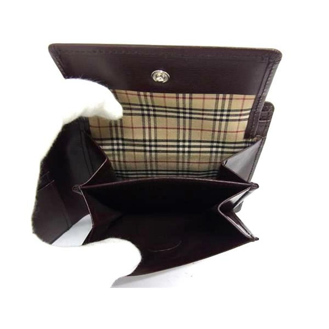 BURBERRY - □新品□未使用□ BURBERRY バーバリー レザー 二 BURBERRY - □新品□未使用□ BURBERRY バーバリー レザー 二