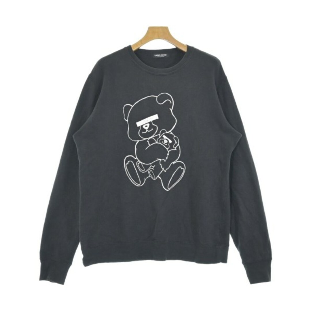 UNDERCOVER - UNDER COVER アンダーカバー スウェット -(M位) 黒 UNDERCOVER - UNDER COVER アンダーカバー スウェット -(M位) 黒