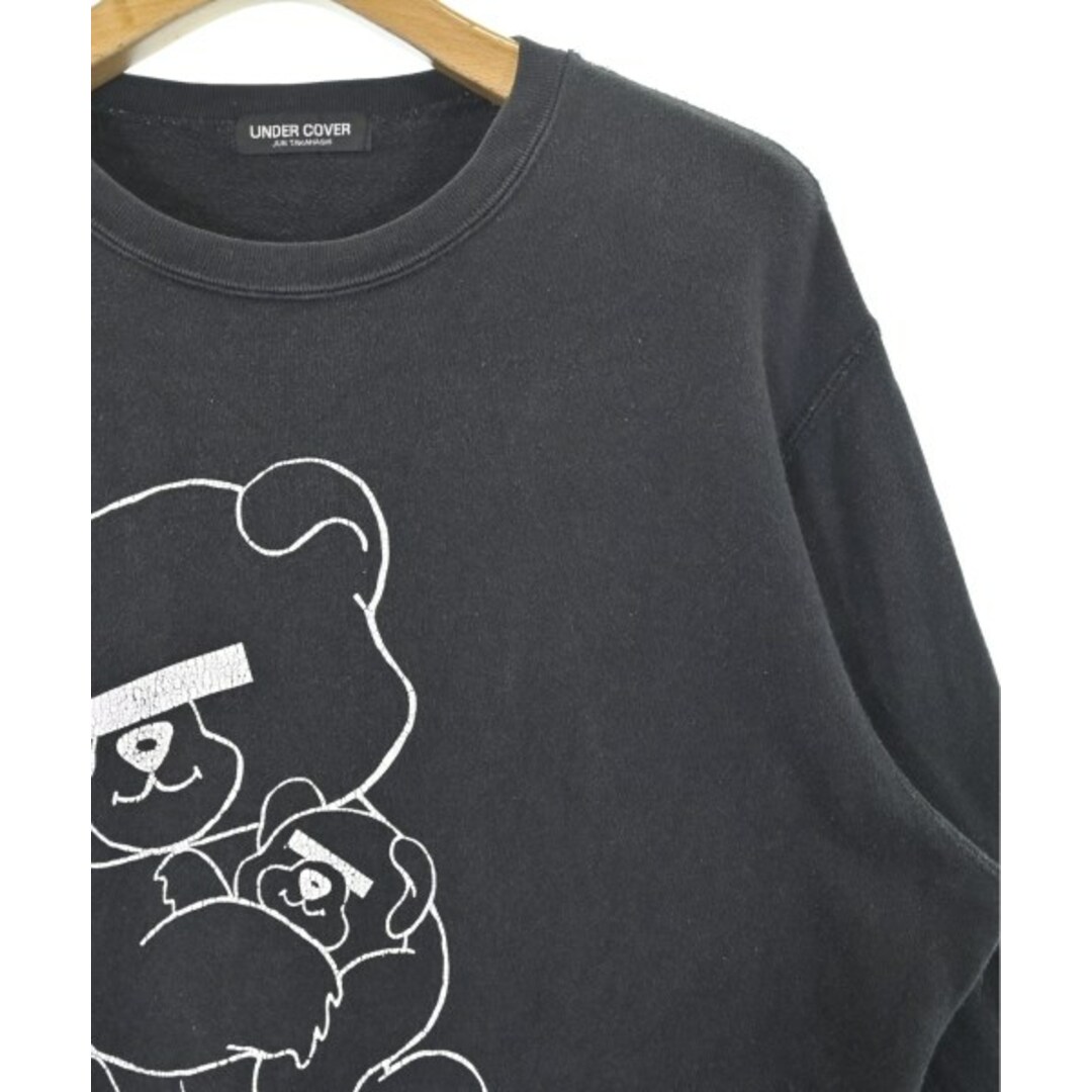 UNDERCOVER - UNDER COVER アンダーカバー スウェット -(M位) 黒 UNDERCOVER - UNDER COVER アンダーカバー スウェット -(M位) 黒