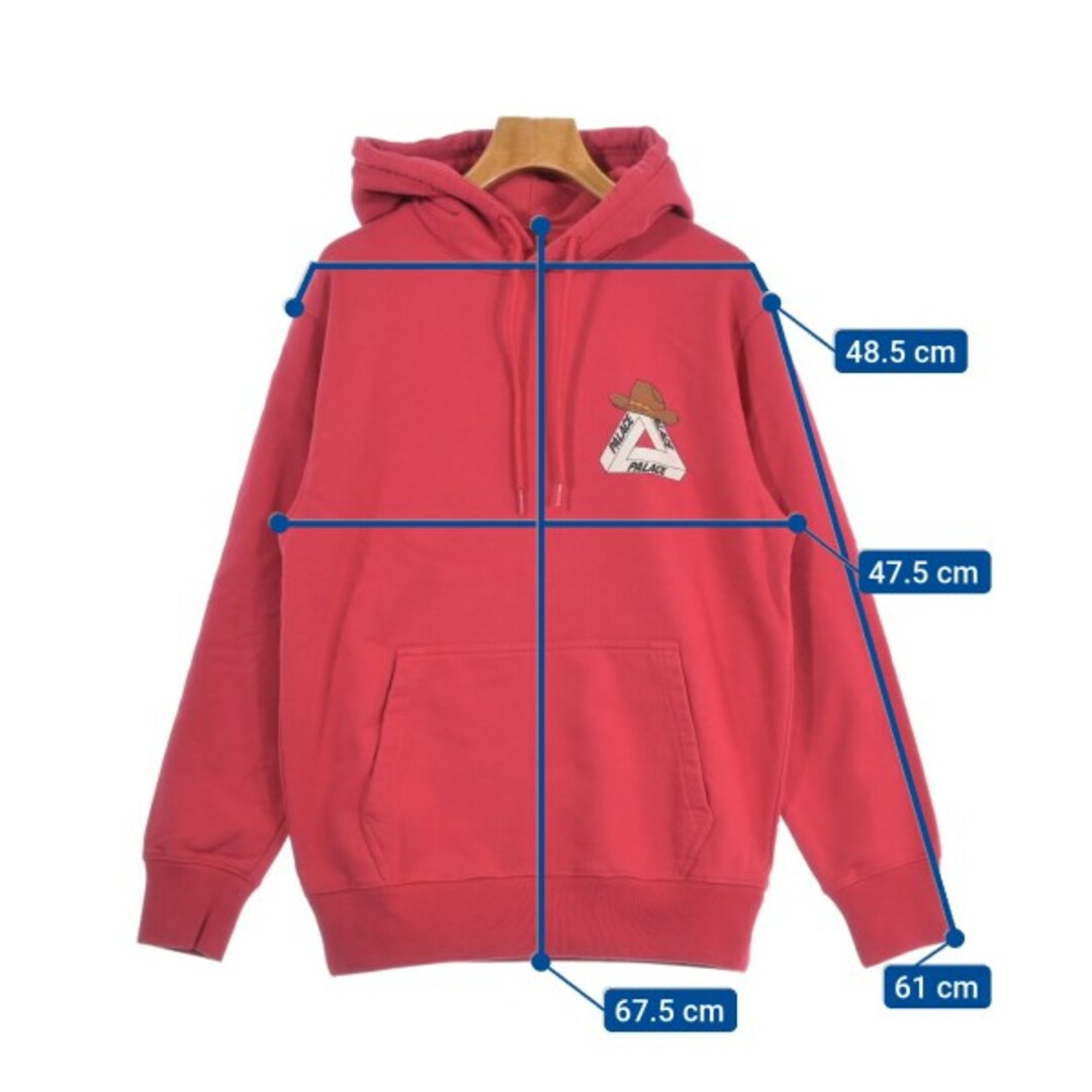 PALACE - PALACE パレス パーカー S 赤 【古着】【中古】の通販 PALACE - PALACE パレス パーカー S 赤 【古着】【中古】の通販