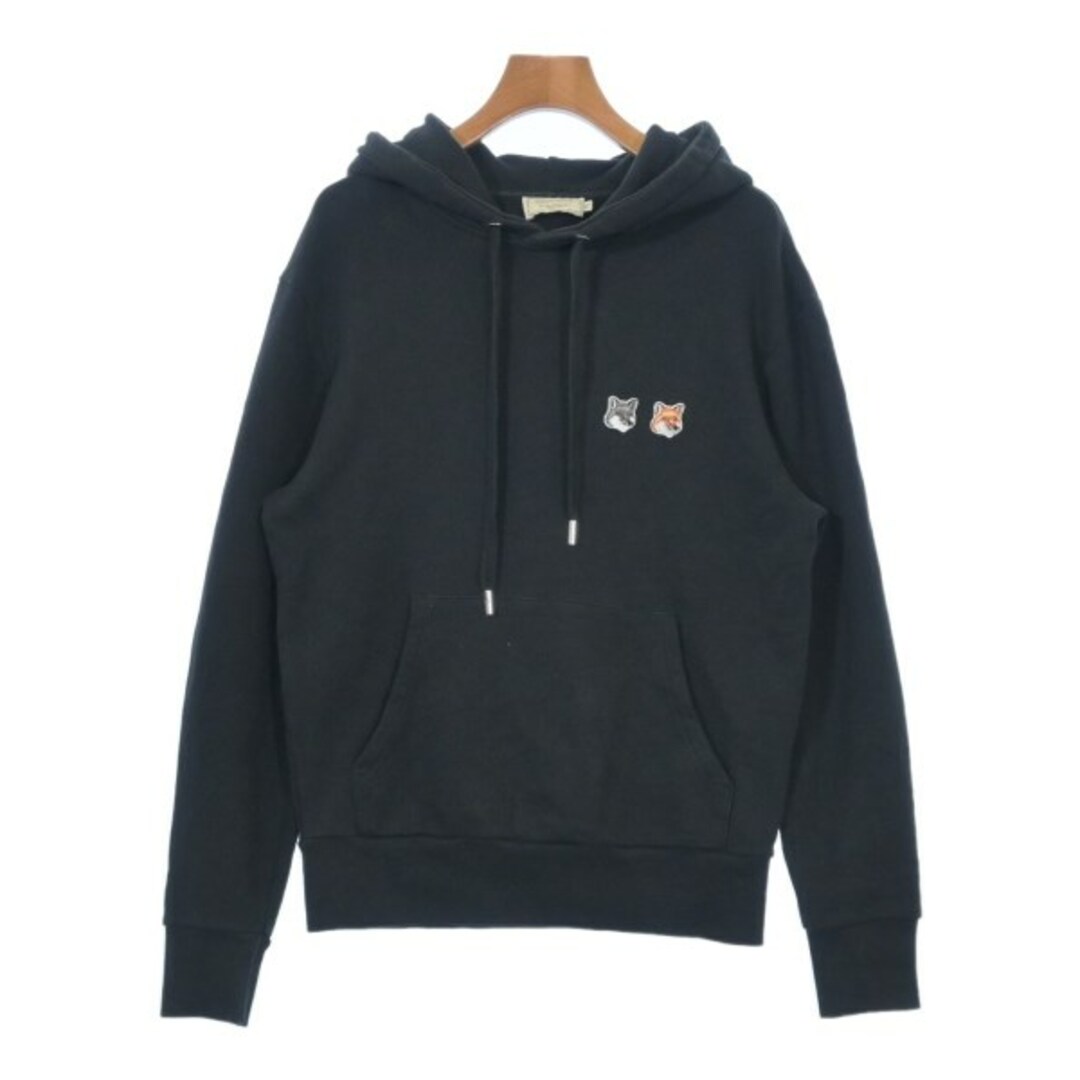 MAISON KITSUNE メゾンキツネ パーカー XS 黒 【古着】【中古 MAISON KITSUNE メゾンキツネ パーカー XS 黒 【古着】【中古