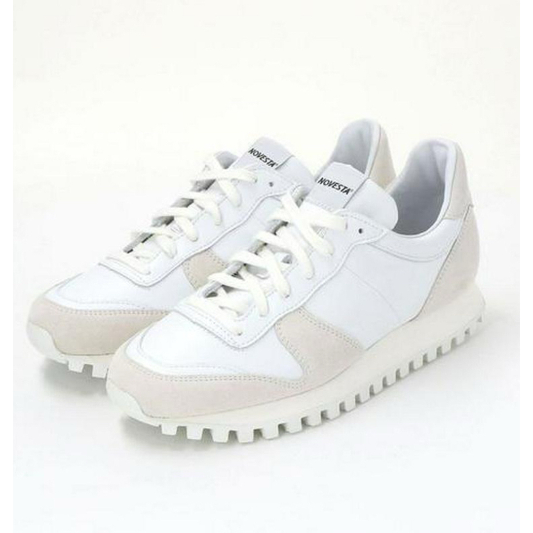 Drawer - NOVESTA ホワイト スニーカー MARATHON LEATHERの通販 Drawer - NOVESTA ホワイト スニーカー MARATHON LEATHERの通販