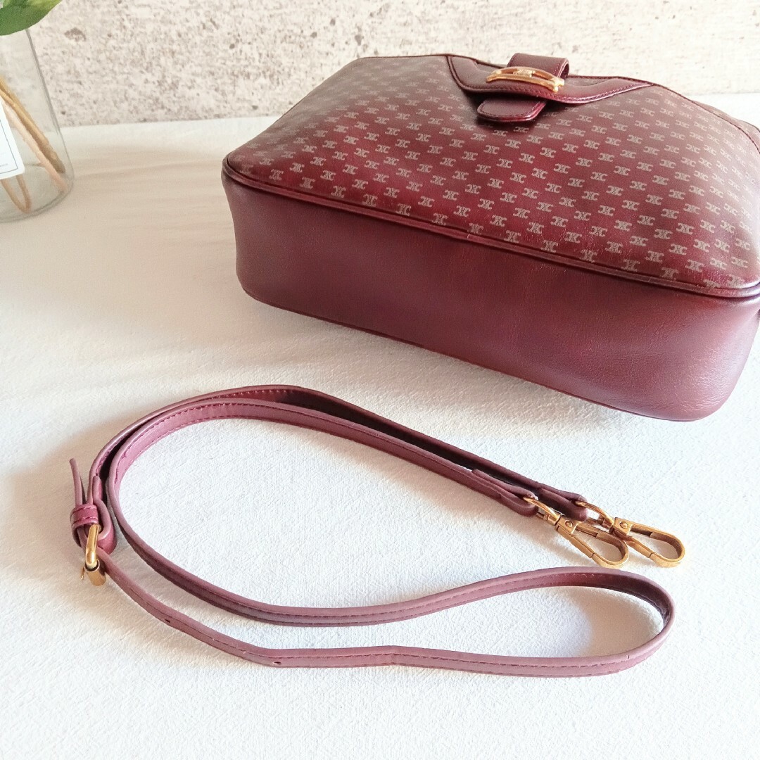 CELINE - 美品 セリーヌ オールド 2way レザー ポシェット 鞄 CELINE - 美品 セリーヌ オールド 2way レザー ポシェット 鞄