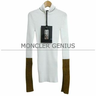 MONCLER - MONCLER モンクレール ニット・セーター XS 白 【古着 MONCLER - MONCLER モンクレール ニット・セーター XS 白 【古着