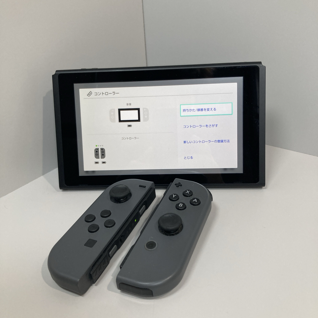 Nintendo Switch - Nintendo Switch Joy-Con(L)/(R) グレー 動作 Nintendo Switch - Nintendo Switch Joy-Con(L)/(R) グレー 動作
