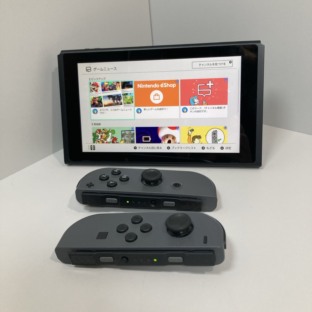 Nintendo Switch - Nintendo Switch Joy-Con(L)/(R) グレー 動作 Nintendo Switch - Nintendo Switch Joy-Con(L)/(R) グレー 動作