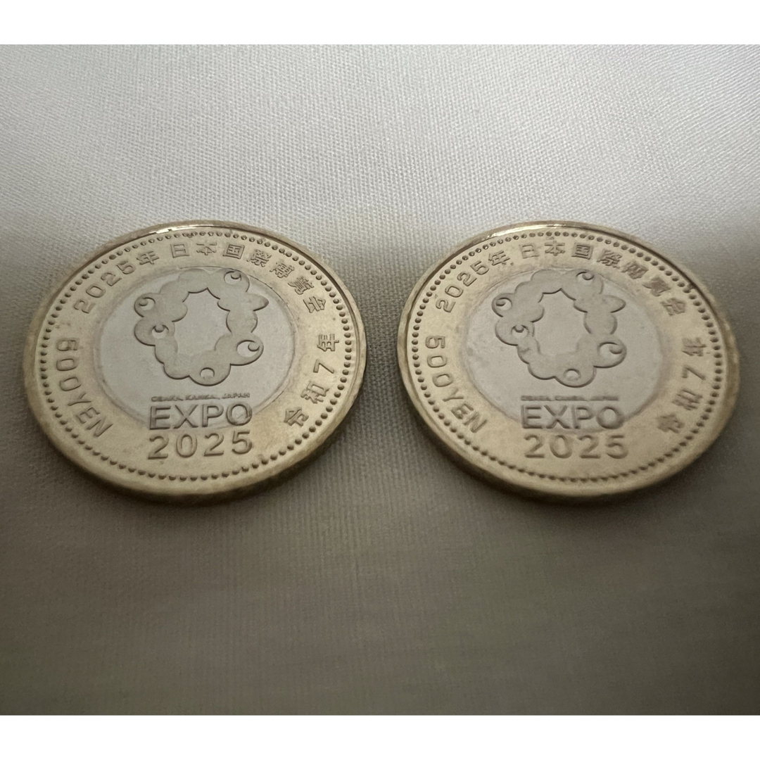 2025大阪万博 記念硬貨 ミャクミャク プルーフ貨幣 500円×2枚の 2025大阪万博 記念硬貨 ミャクミャク プルーフ貨幣 500円×2枚の