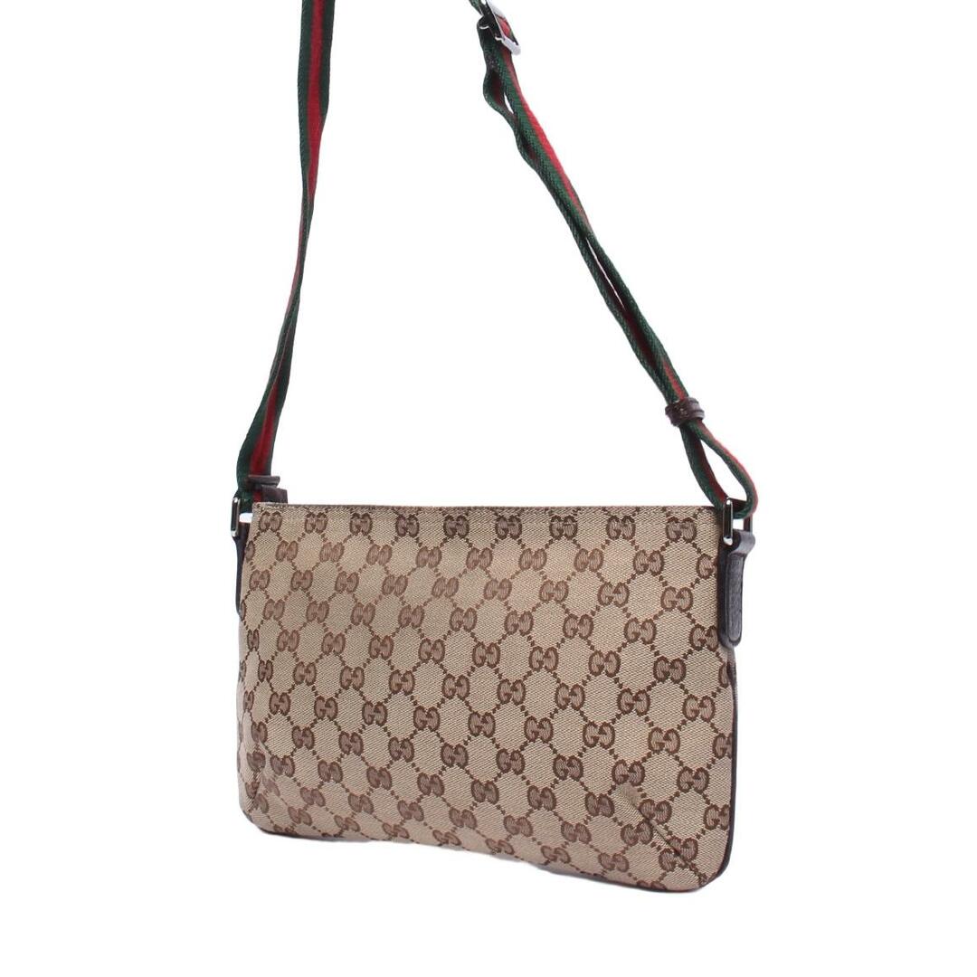 GUCCI - グッチ GUCCI ショルダーバッグ 斜め掛け GGキャンバス GUCCI - グッチ GUCCI ショルダーバッグ 斜め掛け GGキャンバス