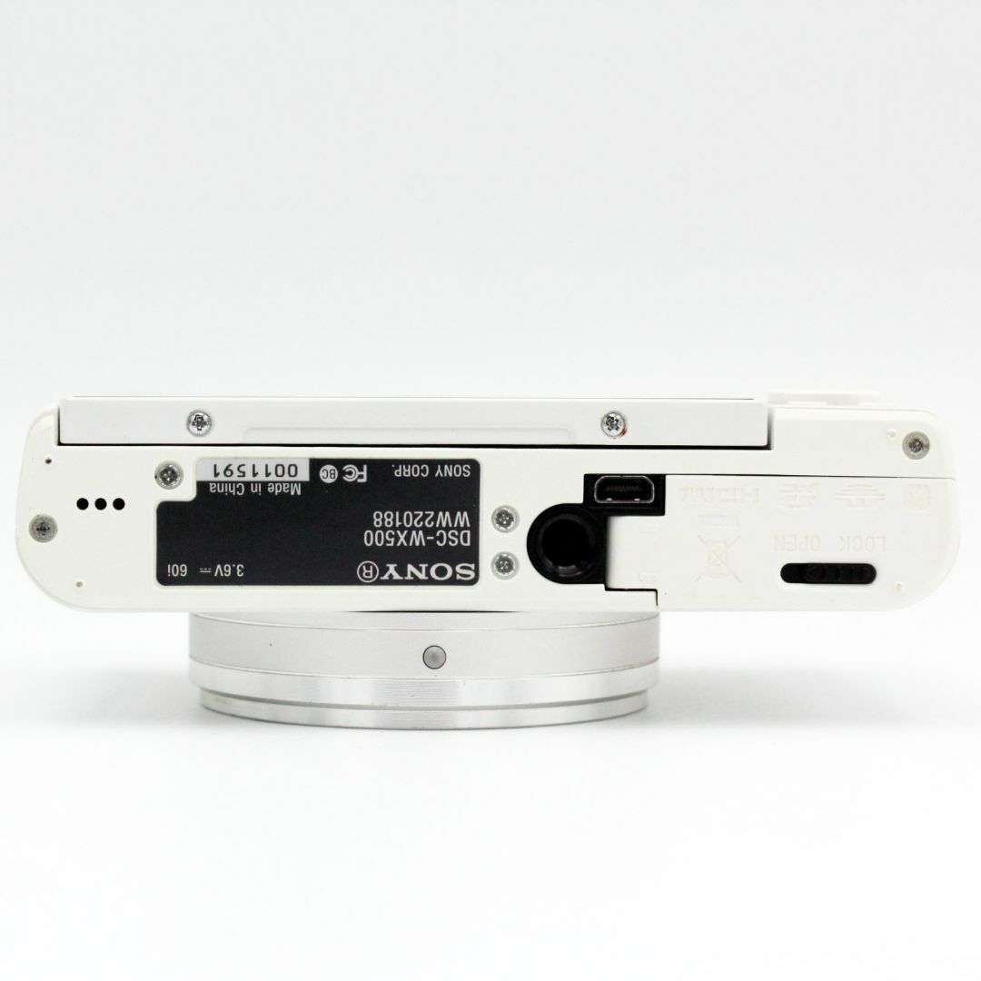 SONY - 【極上品】SONY Cyber-shot DSC-WX500 ホワイト#5814の SONY - 【極上品】SONY Cyber-shot DSC-WX500 ホワイト#5814の