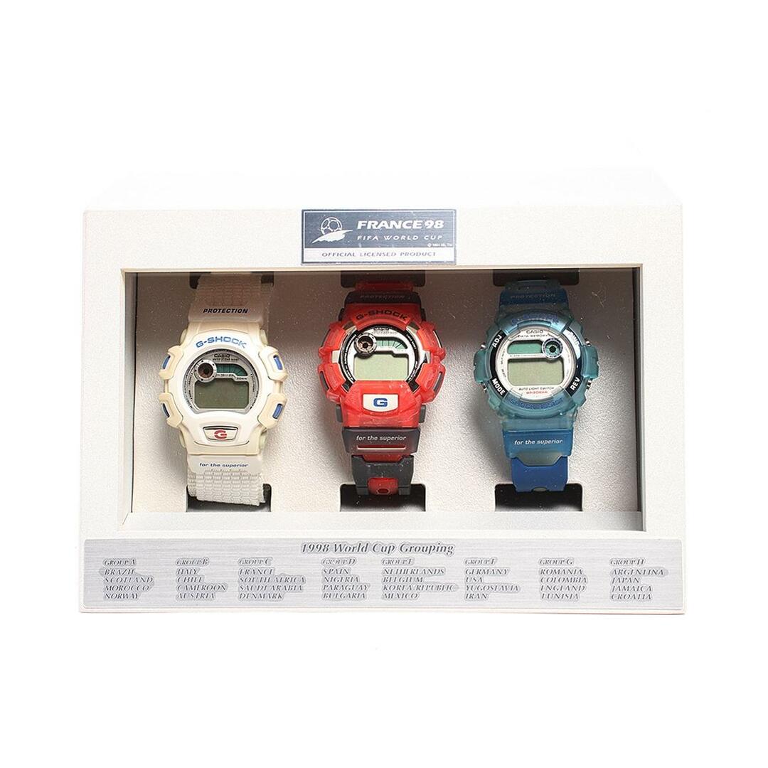 【今日の超目玉】 腕時計 カシオ 訳あり - CASIO 3本セット WORLD FIFA 98 FRANCE その他