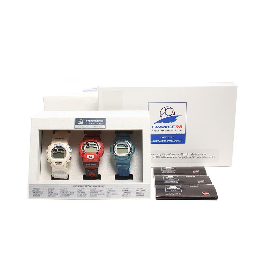 CASIO - 訳あり カシオ 腕時計 3本セット FRANCE 98 FIFA WORLD CASIO - 訳あり カシオ 腕時計 3本セット FRANCE 98 FIFA WORLD