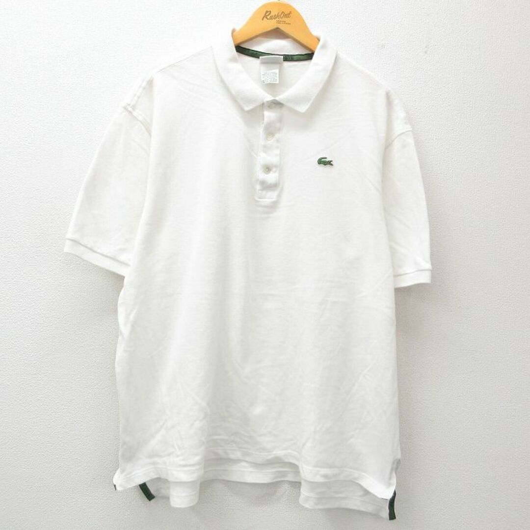 LACOSTE - XL☆古着 ラコステ LACOSTE 半袖 ブランド ポロ LACOSTE - XL☆古着 ラコステ LACOSTE 半袖 ブランド ポロ