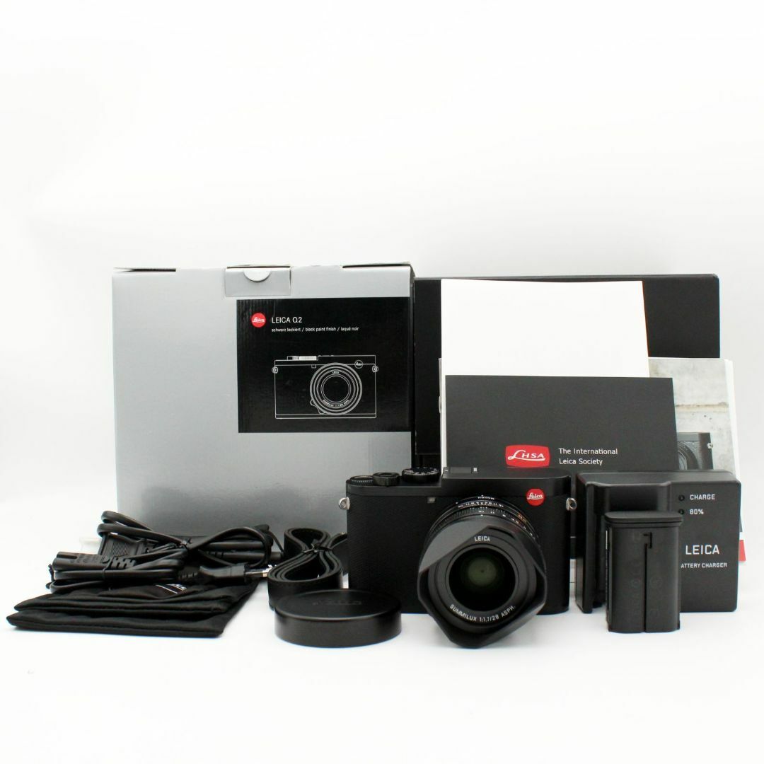 RAIKA - 【極上品】LEICA ブラックアルマイトデジタルカメラ Q2 RAIKA - 【極上品】LEICA ブラックアルマイトデジタルカメラ Q2