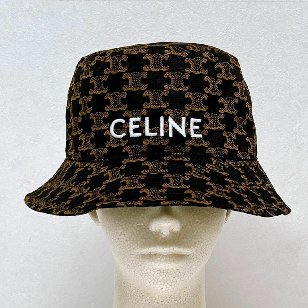CELINE - セリーヌ トリオンフ バケットハット サイズ:M CELINE - セリーヌ トリオンフ バケットハット サイズ:M