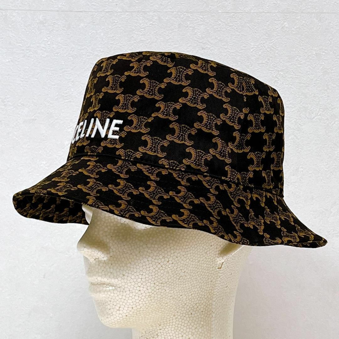 CELINE - セリーヌ トリオンフ バケットハット サイズ:M CELINE - セリーヌ トリオンフ バケットハット サイズ:M