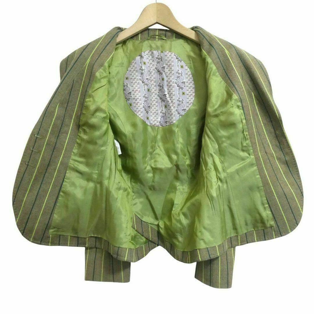 ETRO - ETRO カシミヤミックス ストライプ柄 3B テーラード ETRO - ETRO カシミヤミックス ストライプ柄 3B テーラード