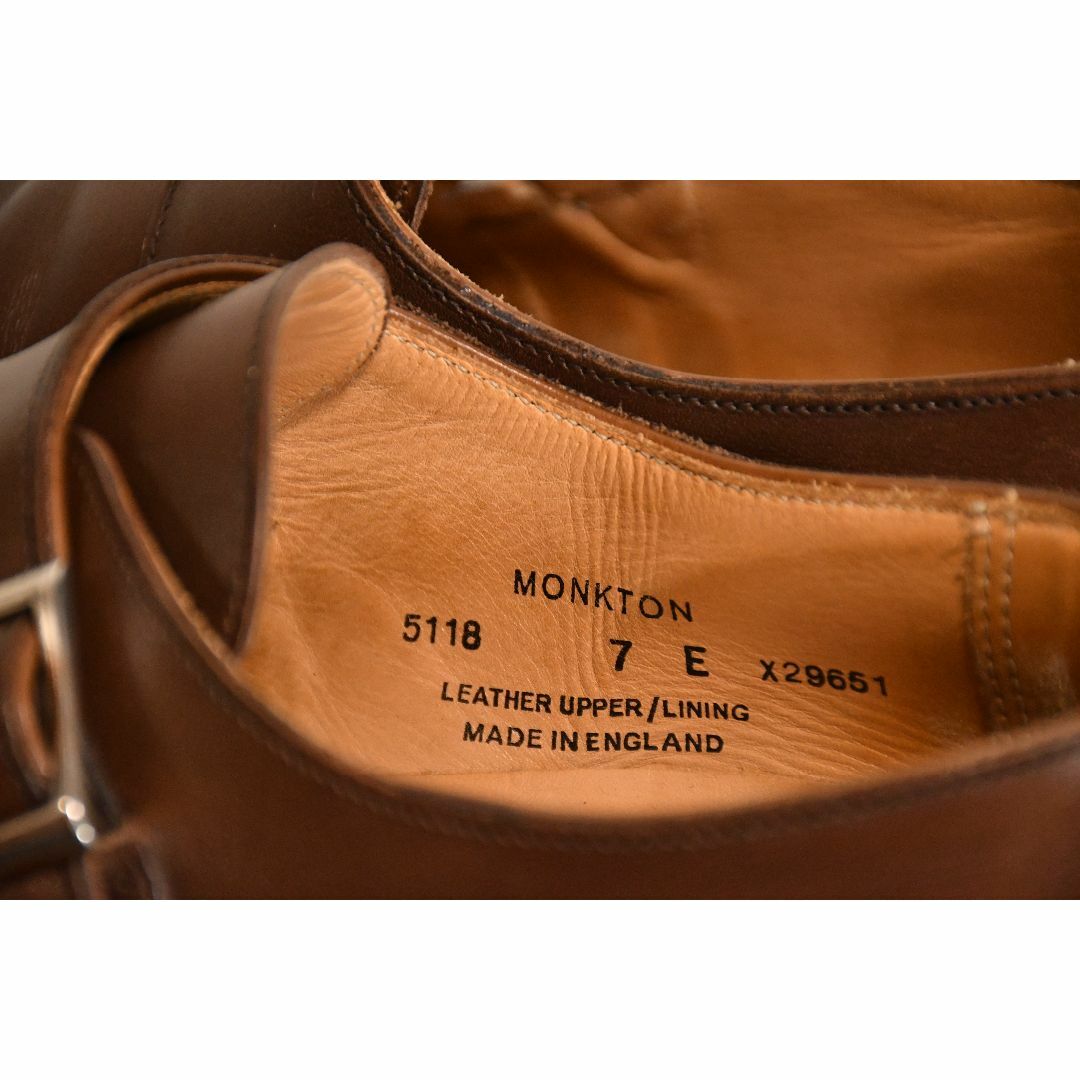 Crockett&Jones - crockett&jones MONKTON 7E 25.5cmの通販 by Crockett&Jones - crockett&jones MONKTON 7E 25.5cmの通販 by