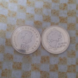 EXPO2025 大阪万博　記念硬貨　記念コイン　ミャクミャク　500　2枚(貨幣)