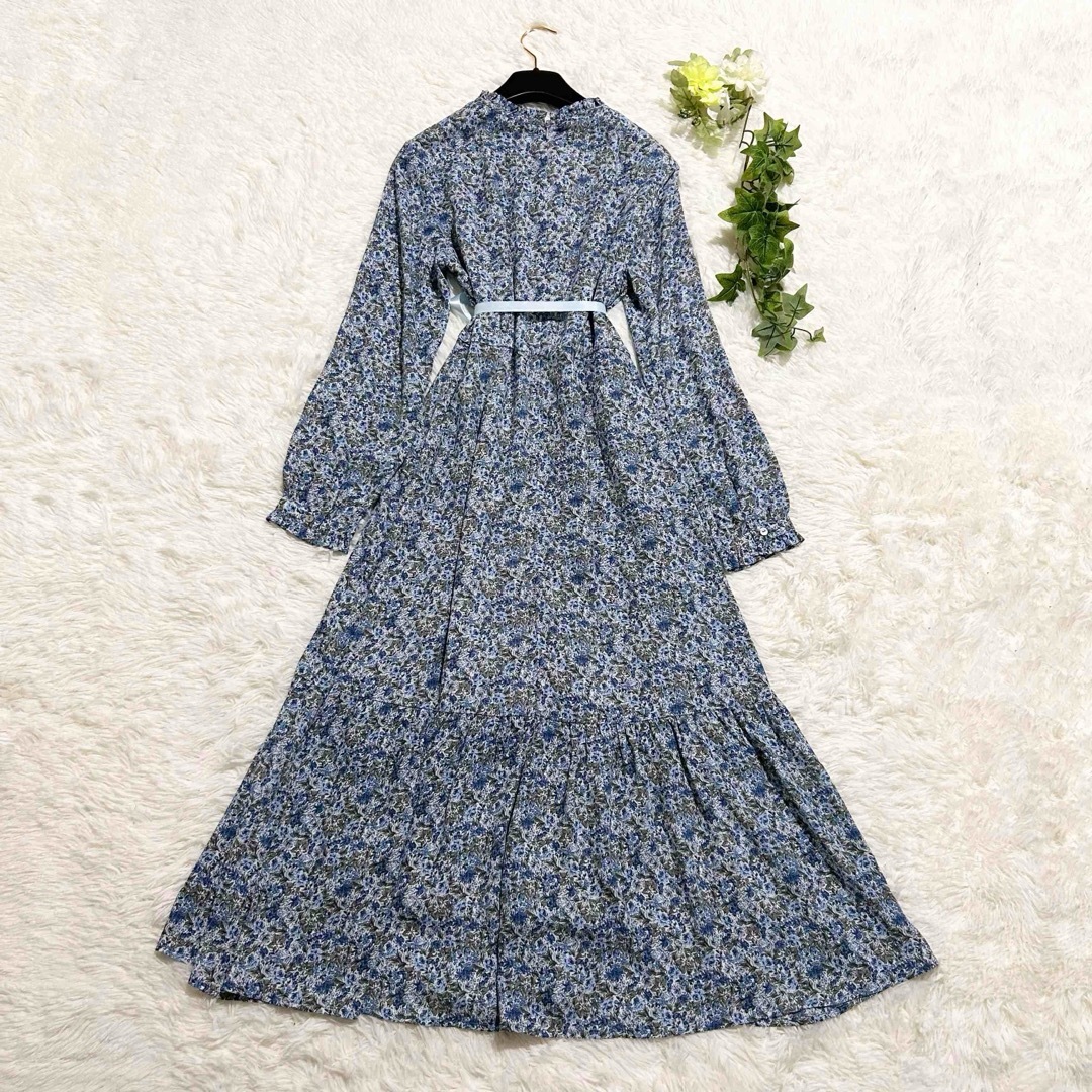 LAURA ASHLEY - 美品 ローラアシュレイ フラワープリント ロング LAURA ASHLEY - 美品 ローラアシュレイ フラワープリント ロング
