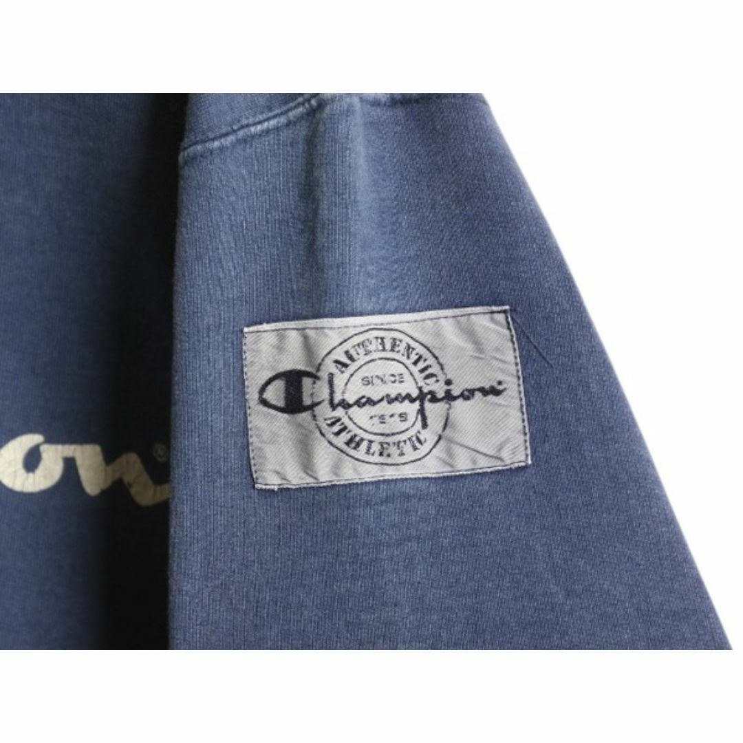 Champion - 80s USA製 チャンピオン プリント スウェット フード Champion - 80s USA製 チャンピオン プリント スウェット フード