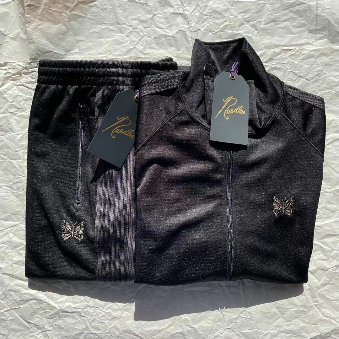 Needles - セットアップ L ブラック グレー 24aw ニードルス Needles - セットアップ L ブラック グレー 24aw ニードルス