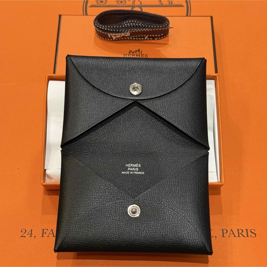 HERMES - 新品未使用 レア HERMES エルメス カルヴィ カード HERMES - 新品未使用 レア HERMES エルメス カルヴィ カード
