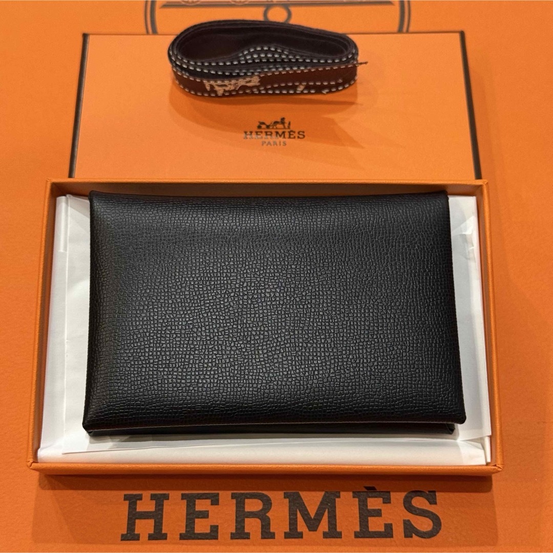 HERMES - 新品未使用 レア HERMES エルメス カルヴィ カード HERMES - 新品未使用 レア HERMES エルメス カルヴィ カード