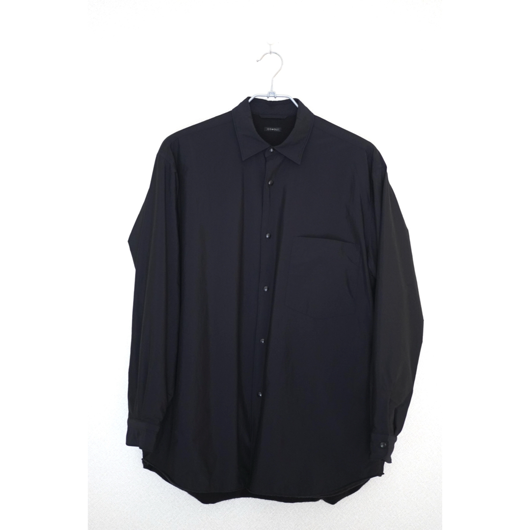 COMOLI - COMOLI ナイロン シャツジャケット size3の通販 by な COMOLI - COMOLI ナイロン シャツジャケット size3の通販 by な