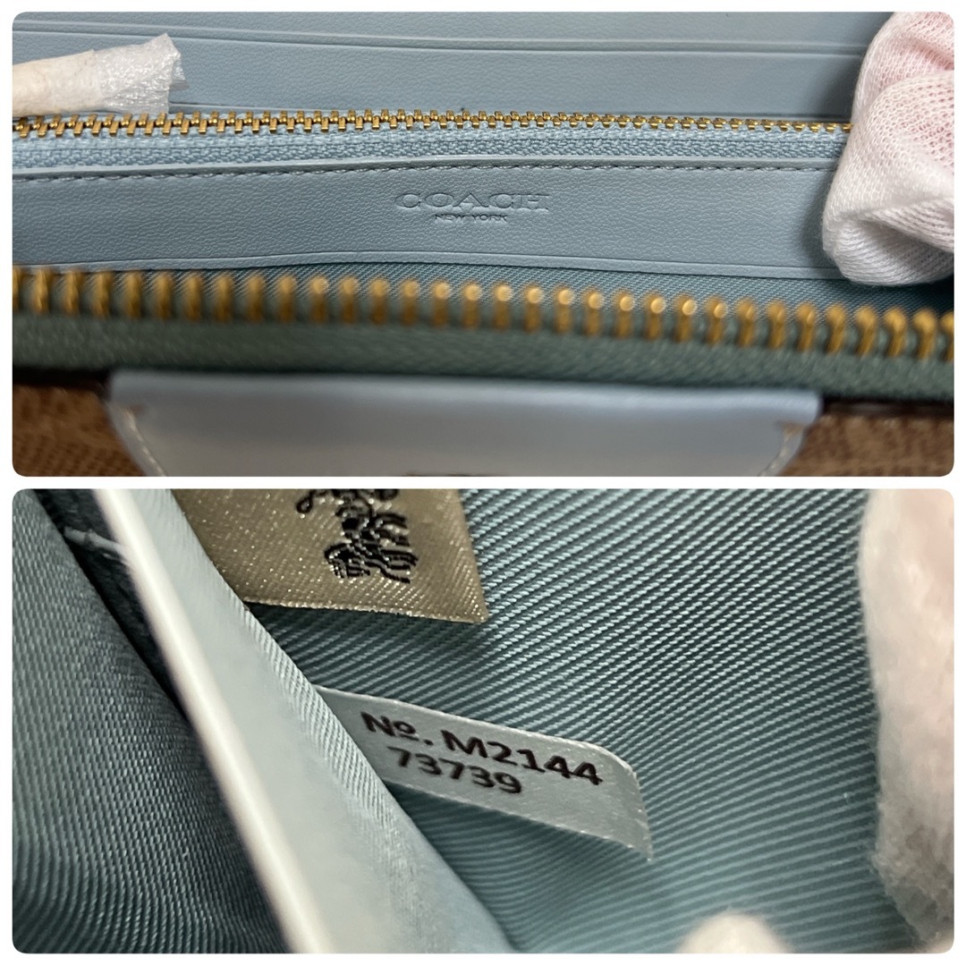 COACH - 【コーチ/COACH】シグネチャー ラウンド ファスナー COACH - 【コーチ/COACH】シグネチャー ラウンド ファスナー