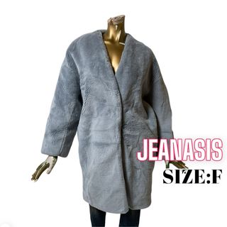 JEANASIS - JEANASIS ♥ ボリューム ロング フェイクファーノー JEANASIS - JEANASIS ♥ ボリューム ロング フェイクファーノー