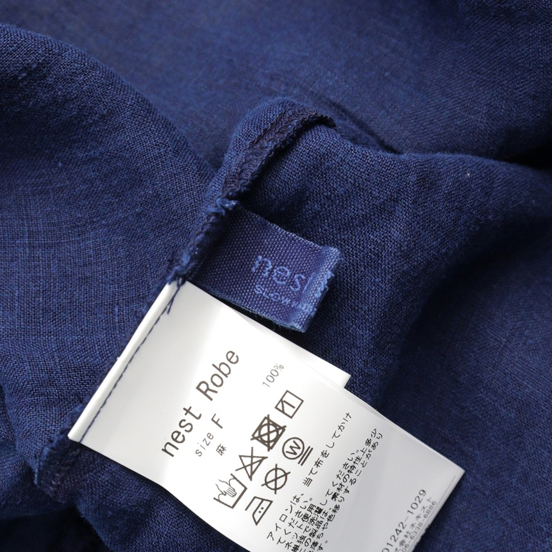nest Robe - 2024SS ネストローブ nest Robe リネンインディゴ nest Robe - 2024SS ネストローブ nest Robe リネンインディゴ