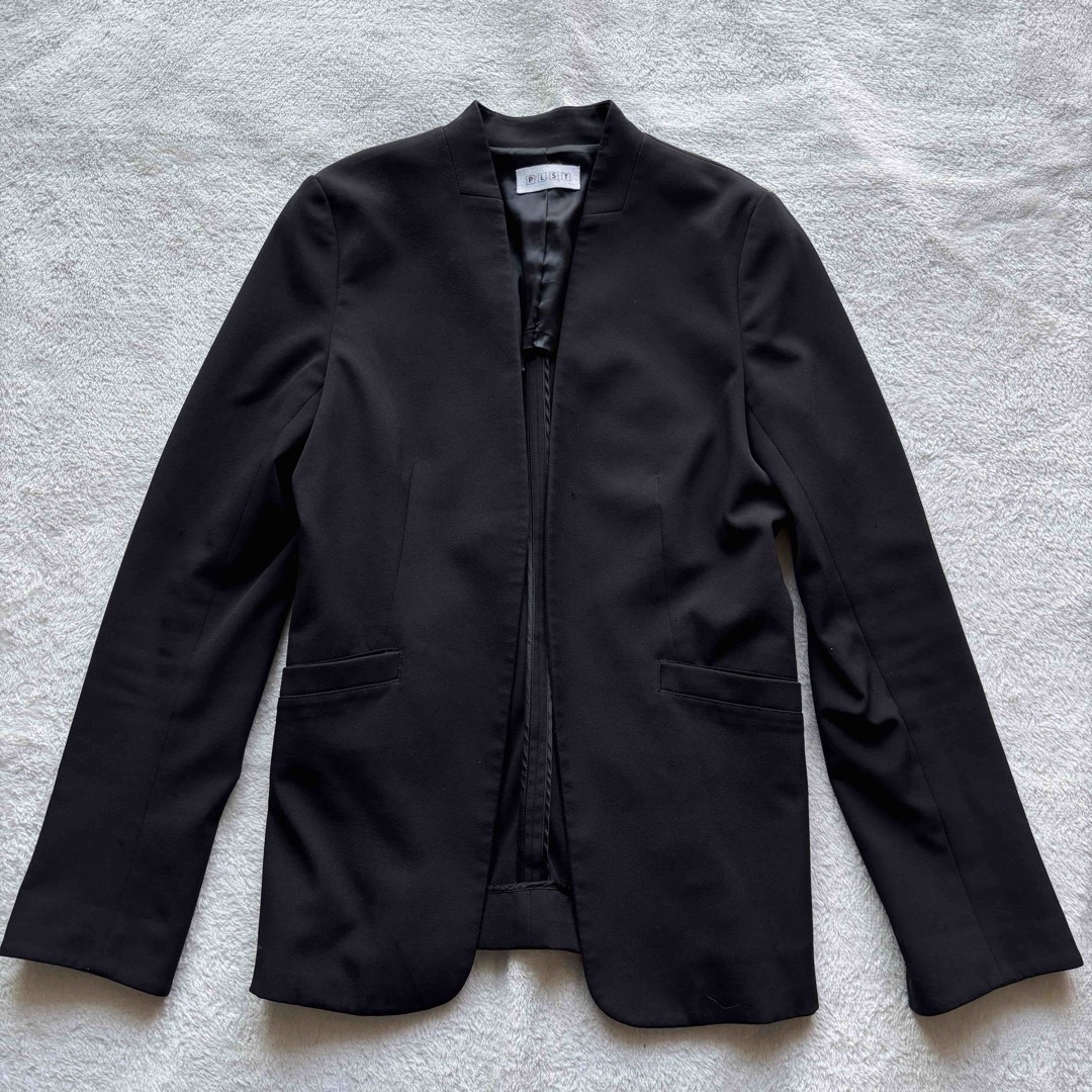 PLST - PLST プラステ スーツ セット ノーカラー パンツ PLST - PLST プラステ スーツ セット ノーカラー パンツ