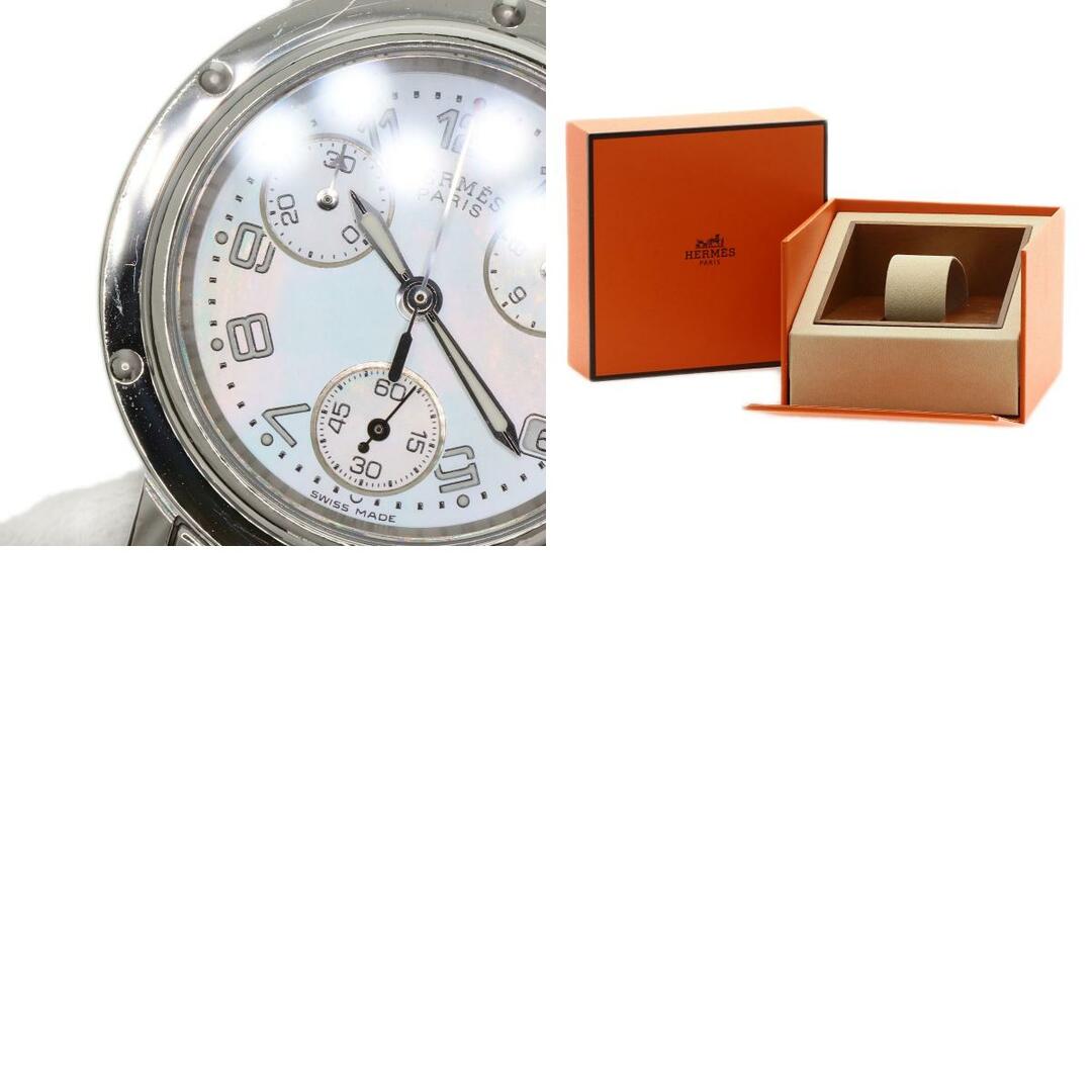 HERMES - HERMES CL1.310 クリッパー クロノグラフ 腕時計 SS SS HERMES - HERMES CL1.310 クリッパー クロノグラフ 腕時計 SS SS