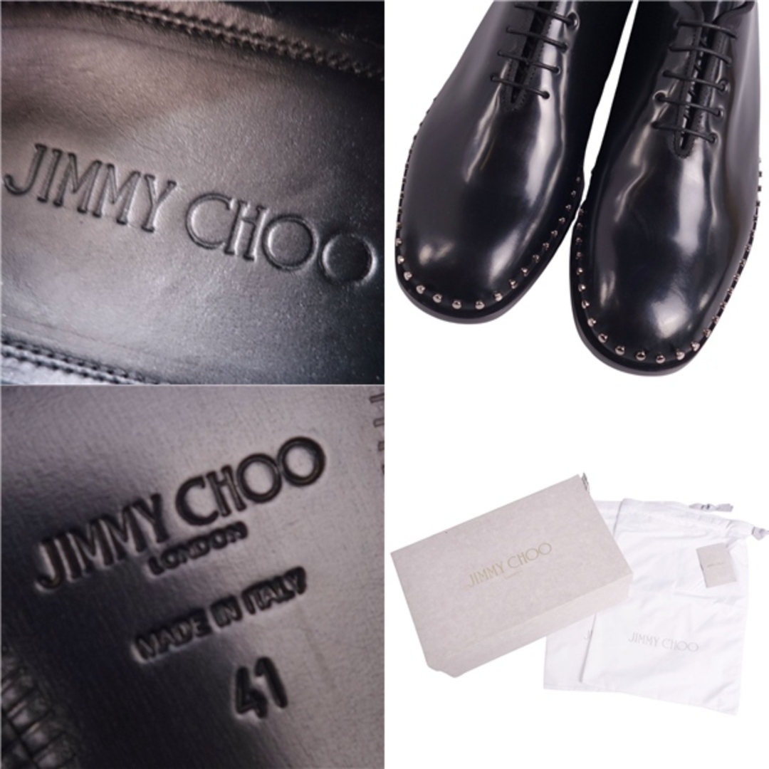 JIMMY CHOO - 未使用 ジミーチュウ JIMMY CHOO レザーシューズ JIMMY CHOO - 未使用 ジミーチュウ JIMMY CHOO レザーシューズ