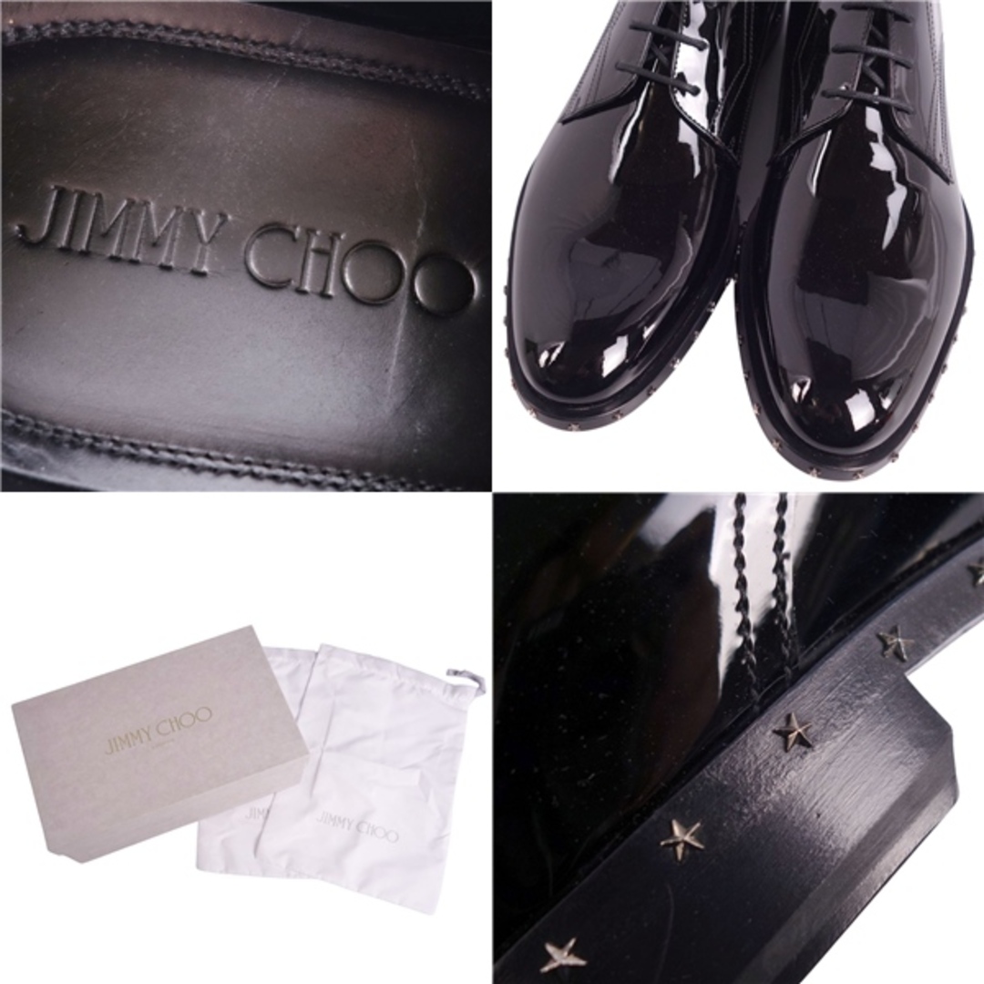 JIMMY CHOO - 未使用 ジミーチュウ JIMMY CHOO レザーシューズ JIMMY CHOO - 未使用 ジミーチュウ JIMMY CHOO レザーシューズ