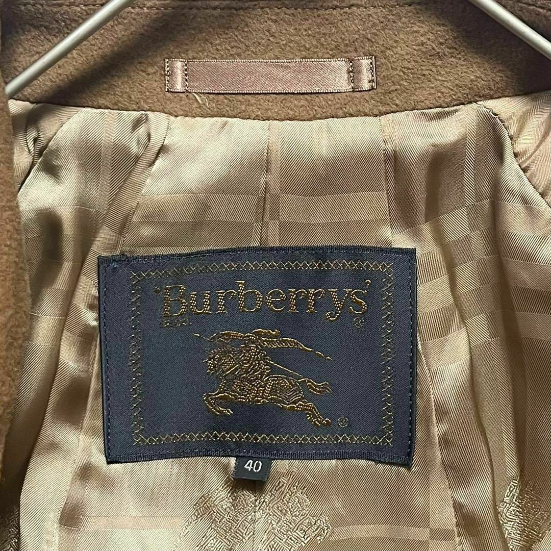 BURBERRY - バーバリーズ アンゴラウール 裏地シャドーホース BURBERRY - バーバリーズ アンゴラウール 裏地シャドーホース