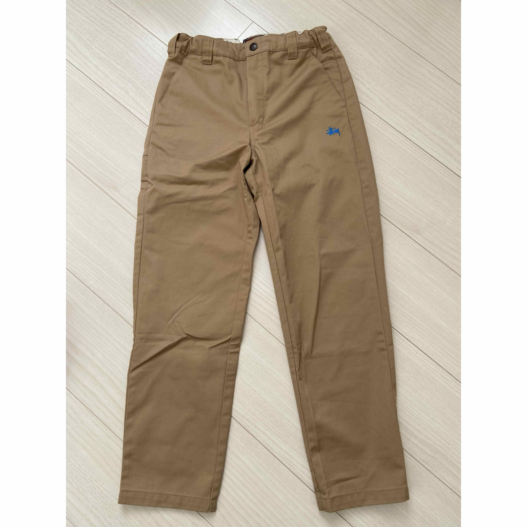 STUSSY - STUSSY*kids*Dickiesコラボ*チノパンの通販 by く STUSSY - STUSSY*kids*Dickiesコラボ*チノパンの通販 by く