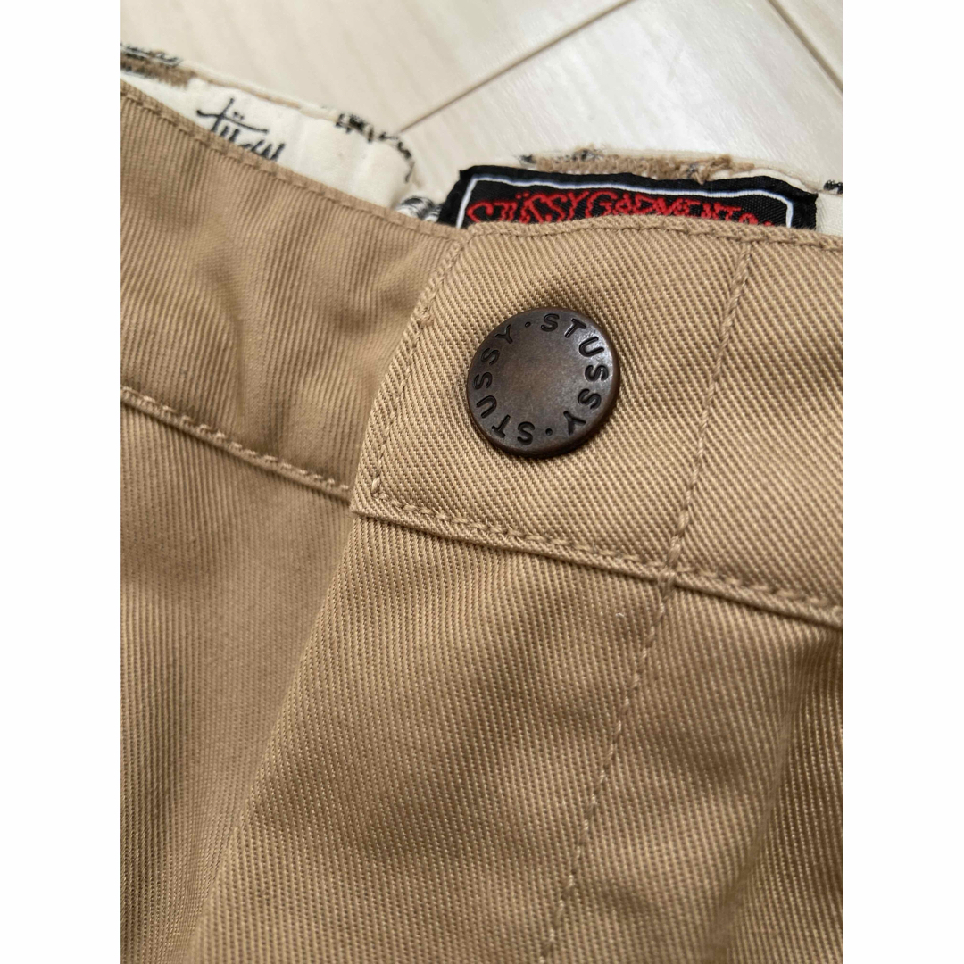 STUSSY - STUSSY*kids*Dickiesコラボ*チノパンの通販 by く STUSSY - STUSSY*kids*Dickiesコラボ*チノパンの通販 by く