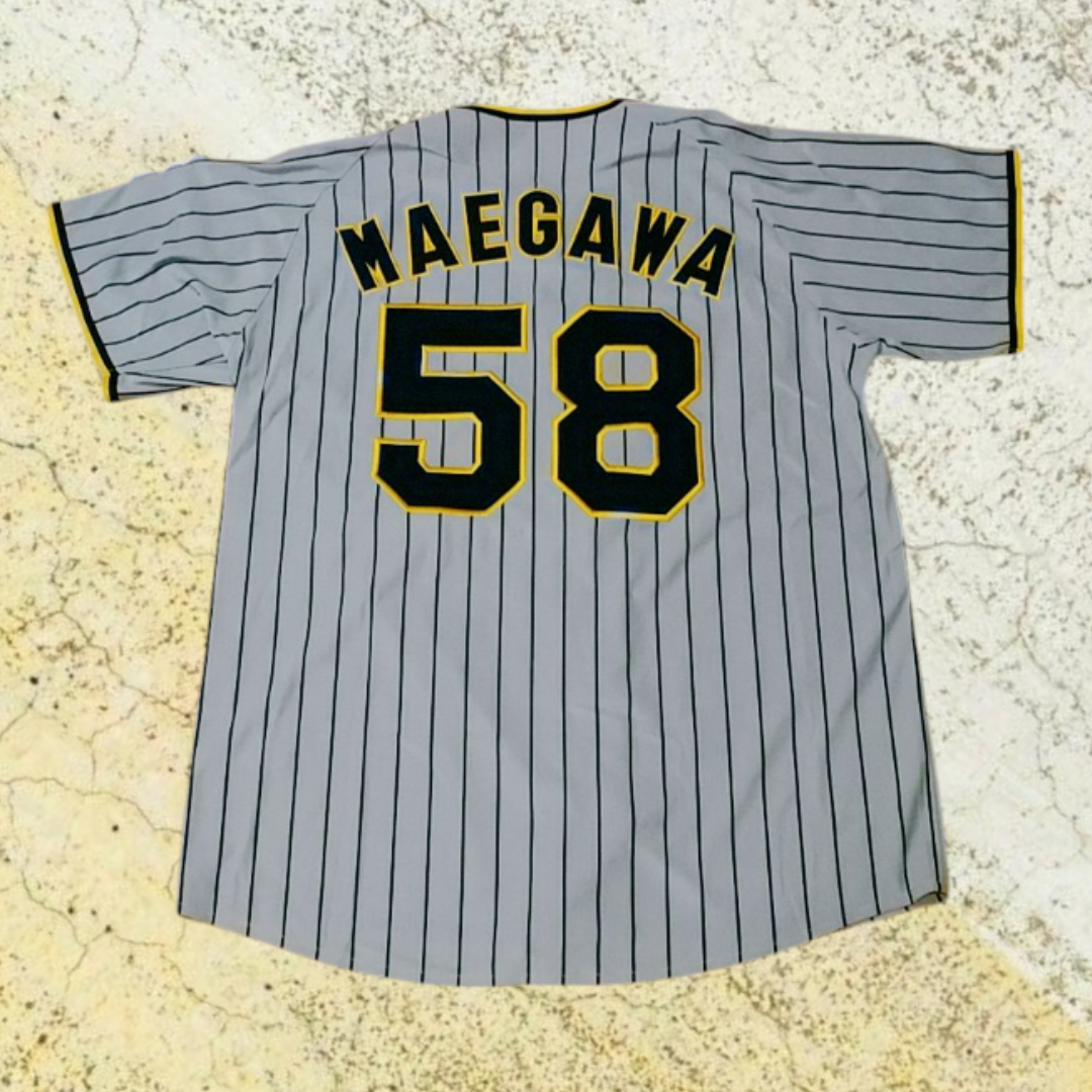 MIZUNO - 【美品】阪神タイガース☆ビジターユニフォーム☆旧 MIZUNO - 【美品】阪神タイガース☆ビジターユニフォーム☆旧