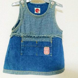 ハッカベビー(hakka baby)のHakkababy☆ハッカ ベビー☆デニム ワンピース(ワンピース)