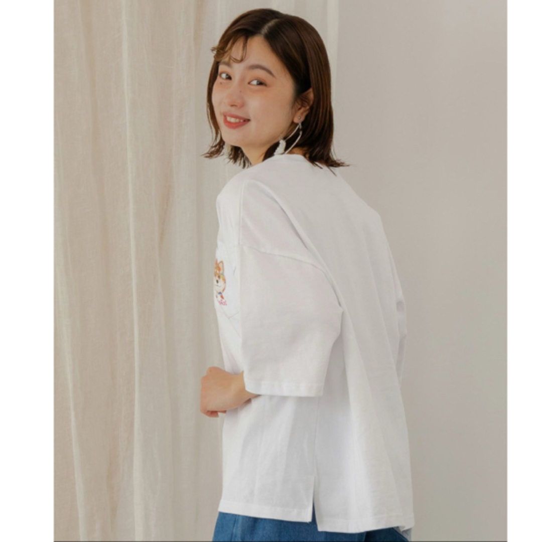 ScoLar - Scolar ネコ・花・クラゲ 3柄展開 スカーフ付Tシャツの ScoLar - Scolar ネコ・花・クラゲ 3柄展開 スカーフ付Tシャツの