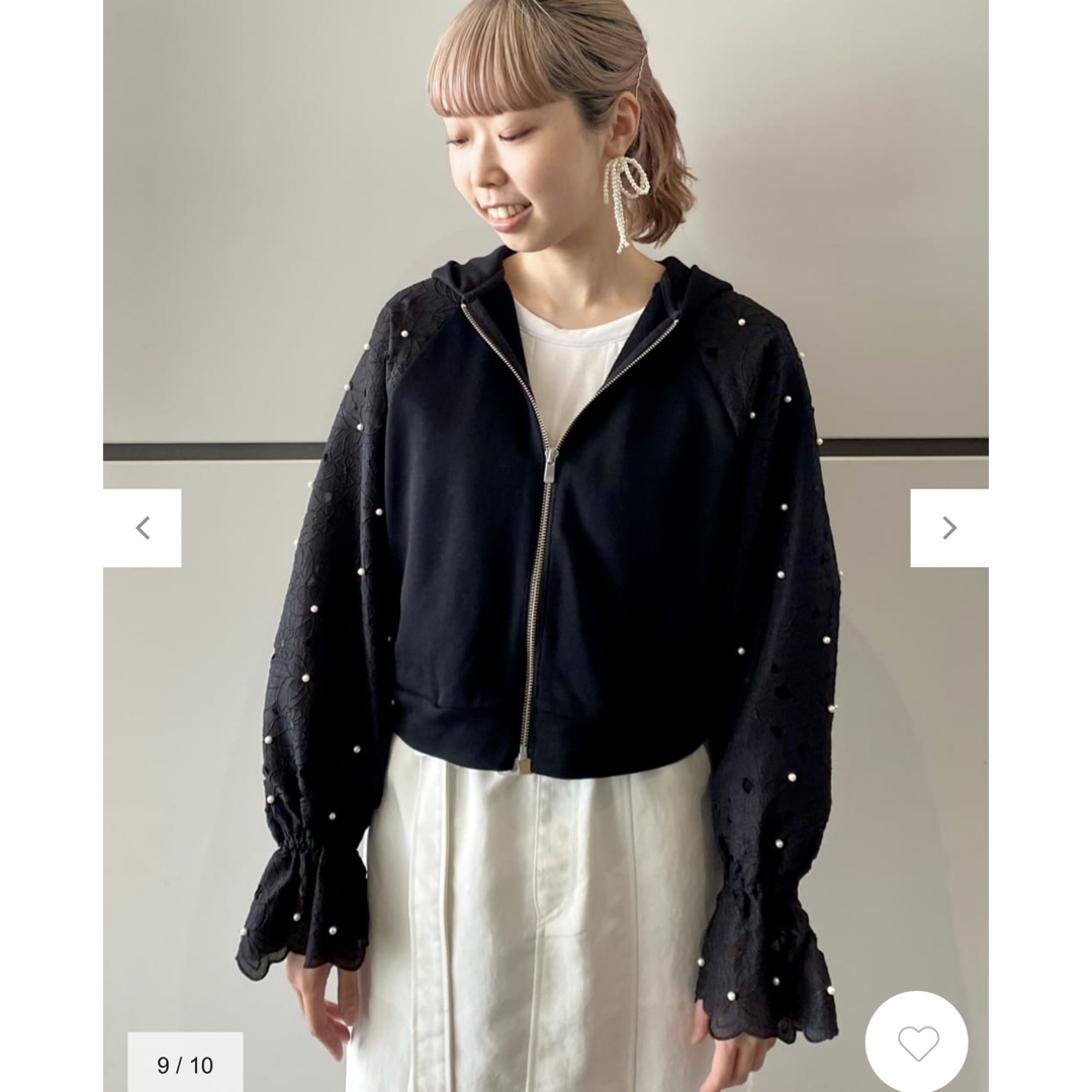 GRACE CONTINENTAL - 完売未使用!グレースカットワークパフ袖 GRACE CONTINENTAL - 完売未使用!グレースカットワークパフ袖