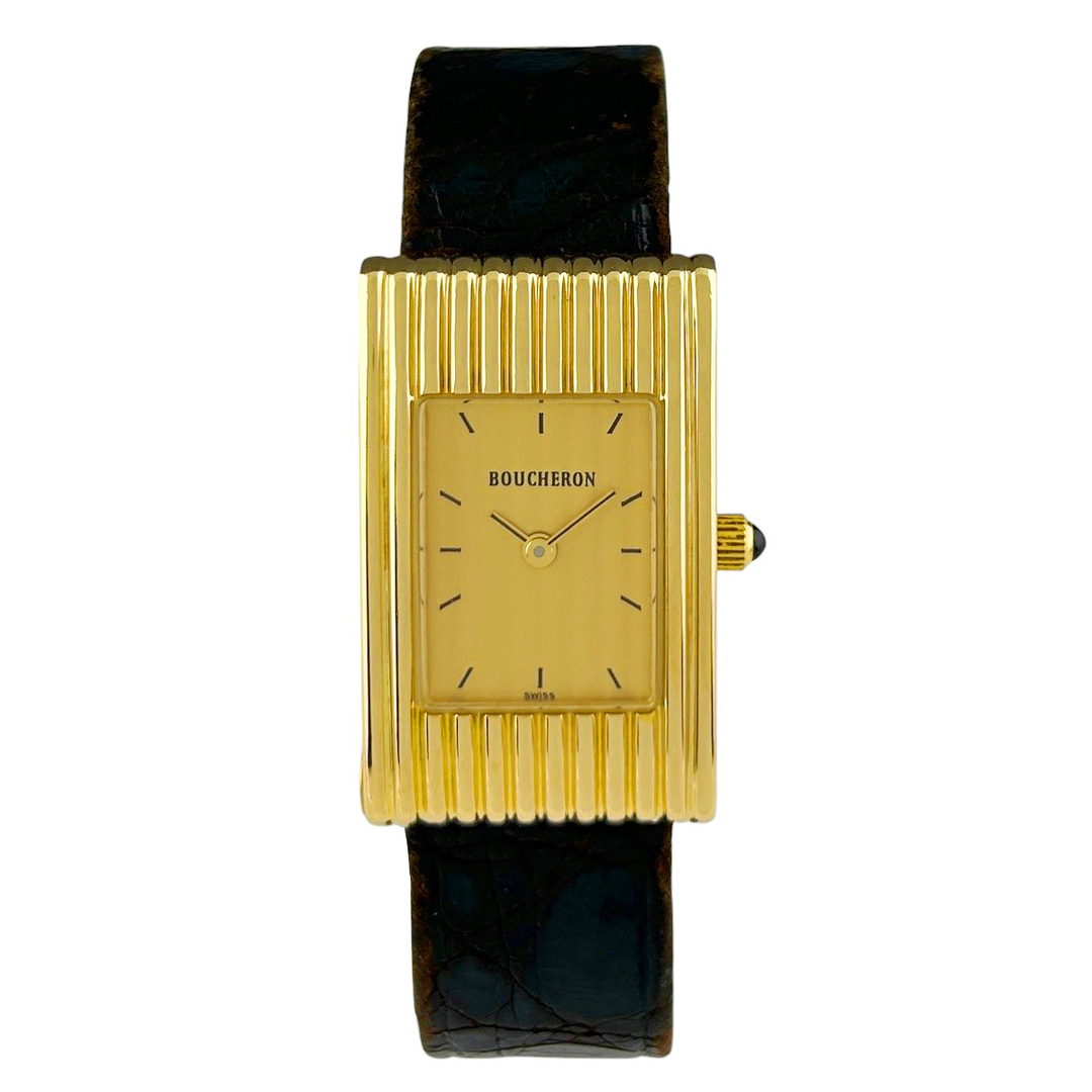 BOUCHERON - ブシュロン リフレ クォーツ レディース 【中古】の BOUCHERON - ブシュロン リフレ クォーツ レディース 【中古】の