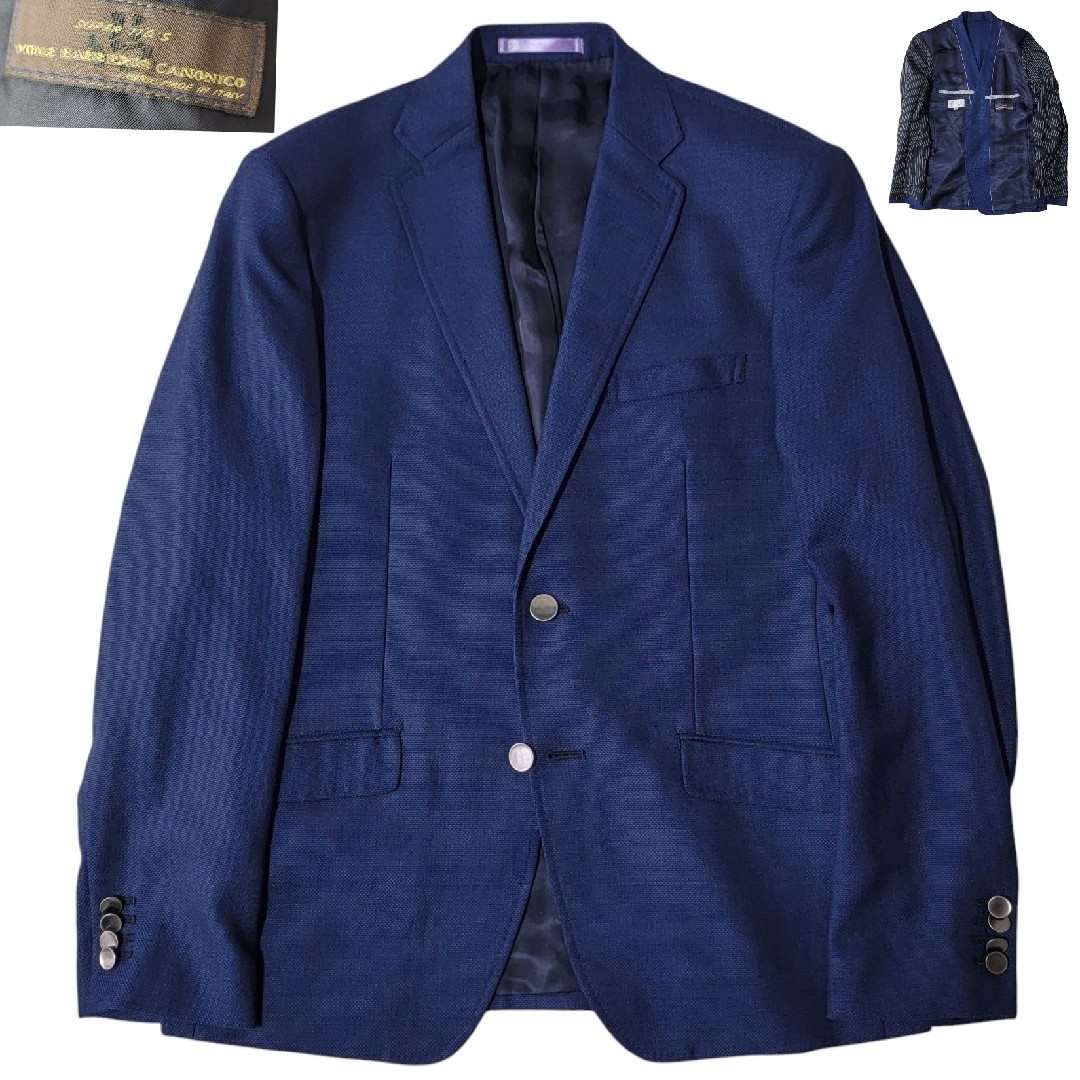 MONSIEUR NICOLE - 極美品 カノニコ Super110s ex/tra ムッシュ MONSIEUR NICOLE - 極美品 カノニコ Super110s ex/tra ムッシュ