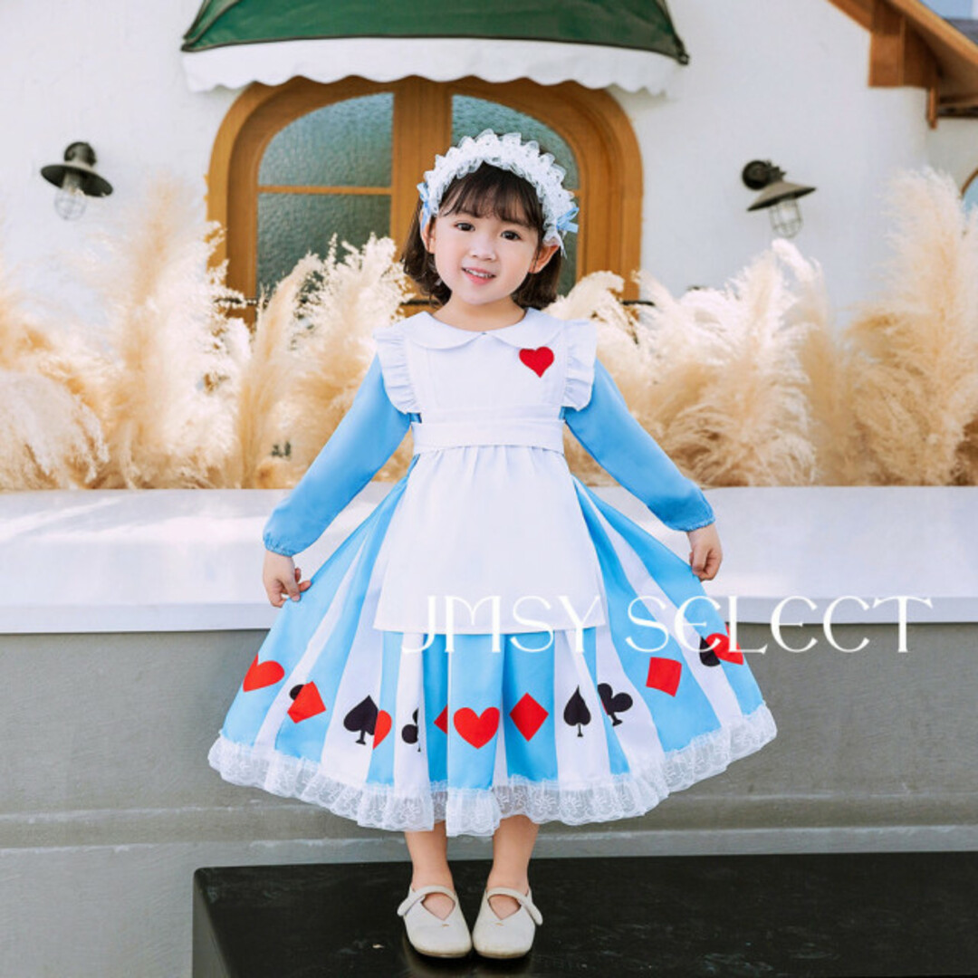 Disney - 120cm☆メイド服 アリス 仮装 子供 コスプレ Disney - 120cm☆メイド服 アリス 仮装 子供 コスプレ